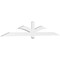 Ekena Millwork Redmond Architectural Grade PVC Gable Bracket, 96"W x 16"H x 2"D x 4"F, 4/12 Pitch GBP096X16X0204RED00 - alternate 1